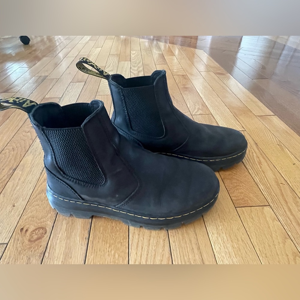 Dr. Martens Black Ankle Boots